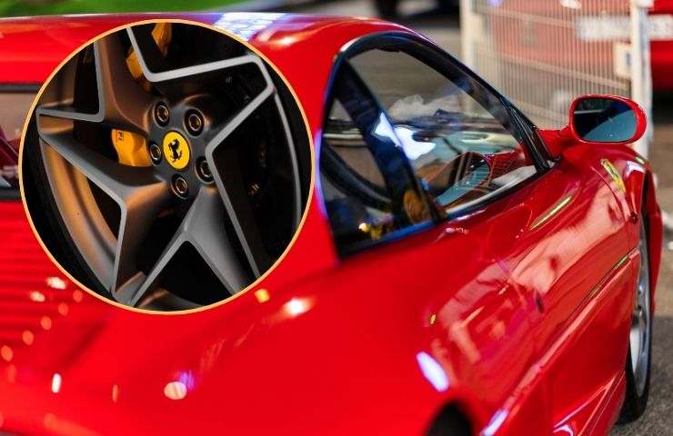 Un modello della Ferrari