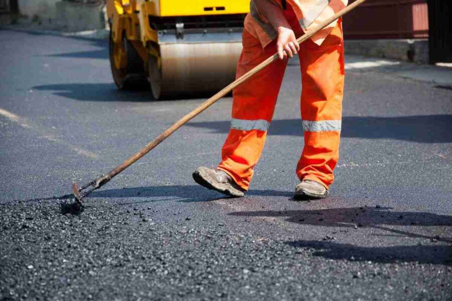 Rifacimento di una strada