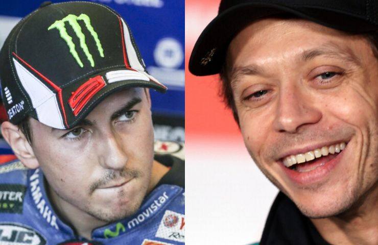 I piloti Lorenzo e Rossi