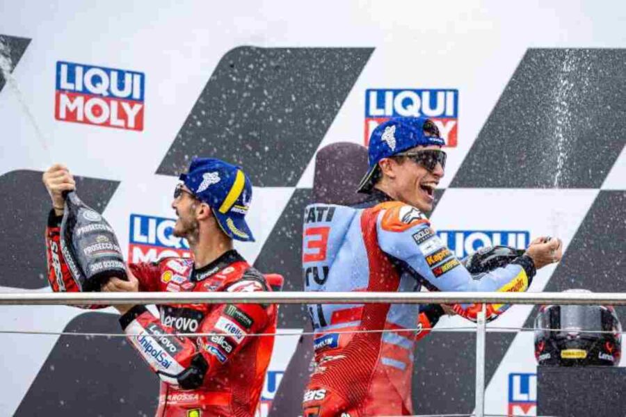 Ducati con Bagnaia e Marquez rischia moltissimo secondo Luca Cadalora