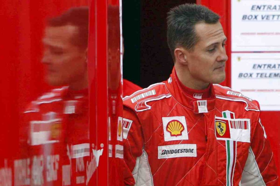 lacrime per Schumacher