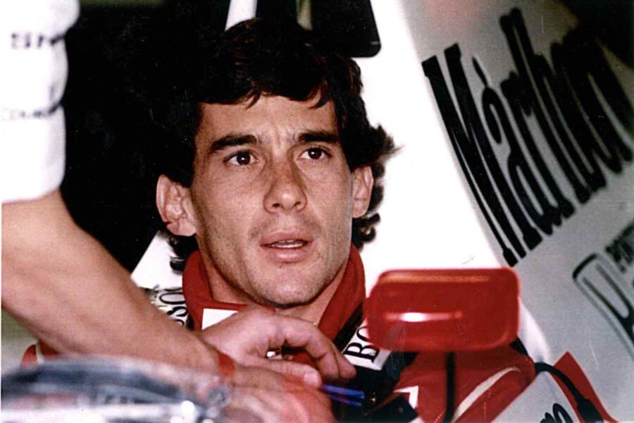 Ayrton Senna, l'ex pilota