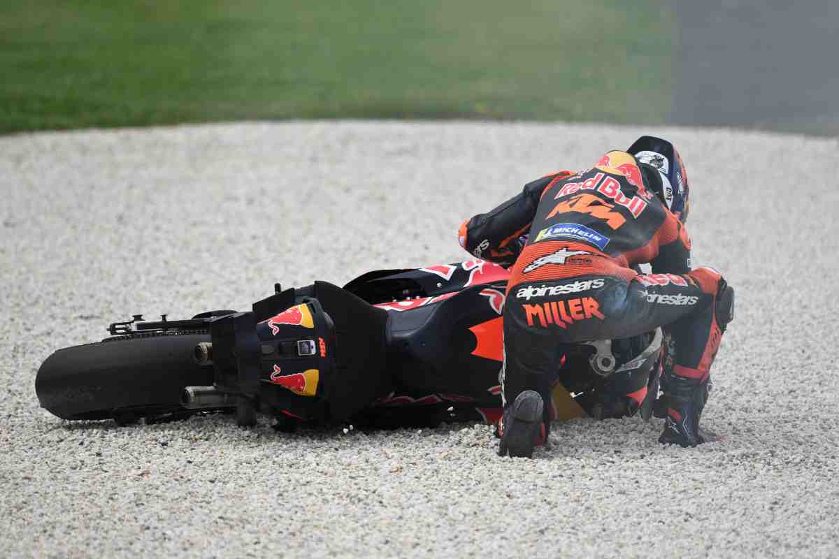 doppio incidente MotoGP