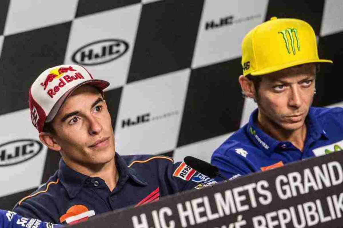 valentino rossi e marc marquez