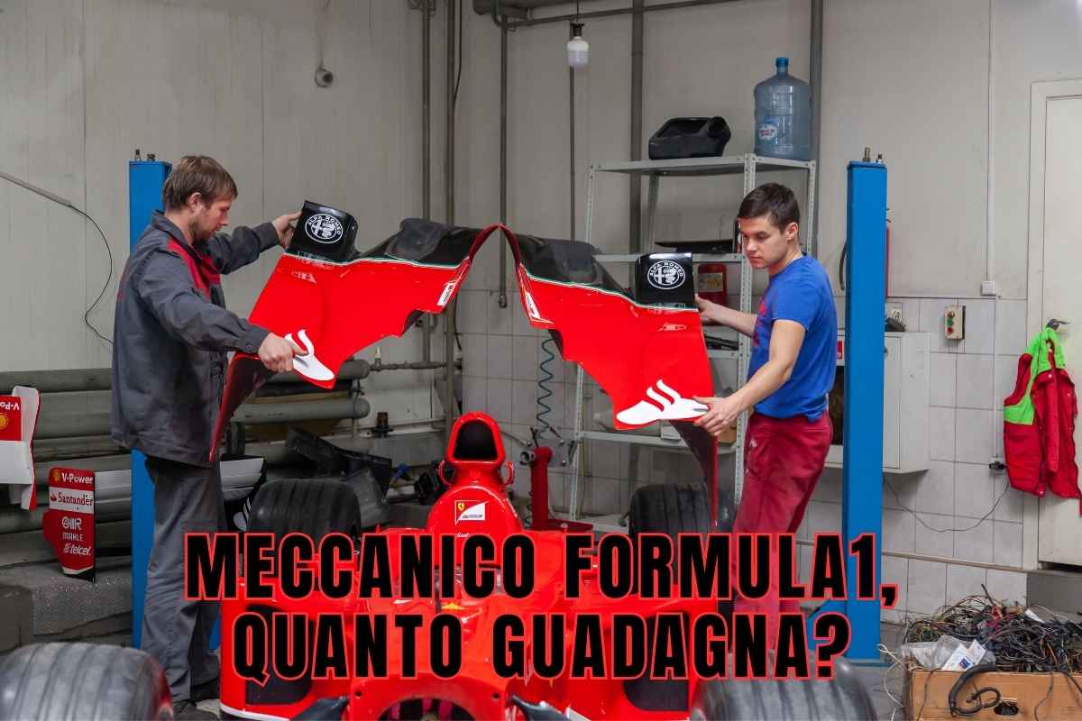 quanto guadagna un meccanico in formula 1