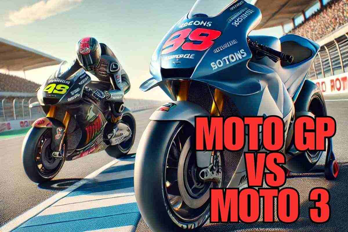 differenze di cilindrata tra moto gp e moto 3