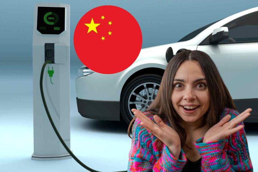 Auto elettrica Cina